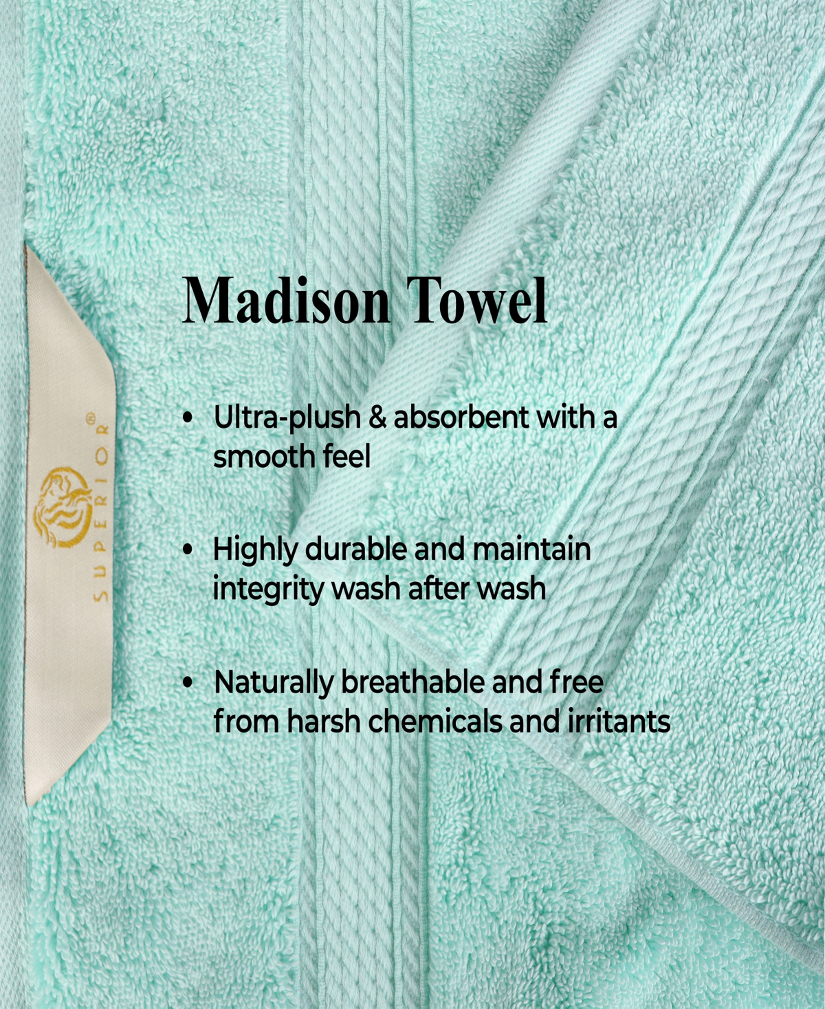 Superior Egyptian Cotton 9-pc. Towel Set In Green