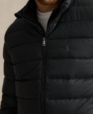 Men's Big & Tall Packable Mock Neck Jacket