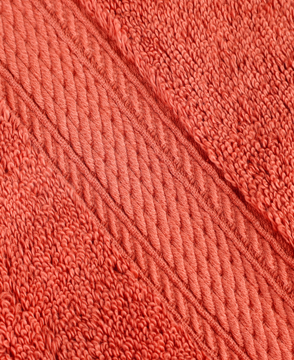 Superior Set Of 4 Egyptian Cotton Plush Heavyweight Absorbent Luxury Soft Bath  Towels In Orange