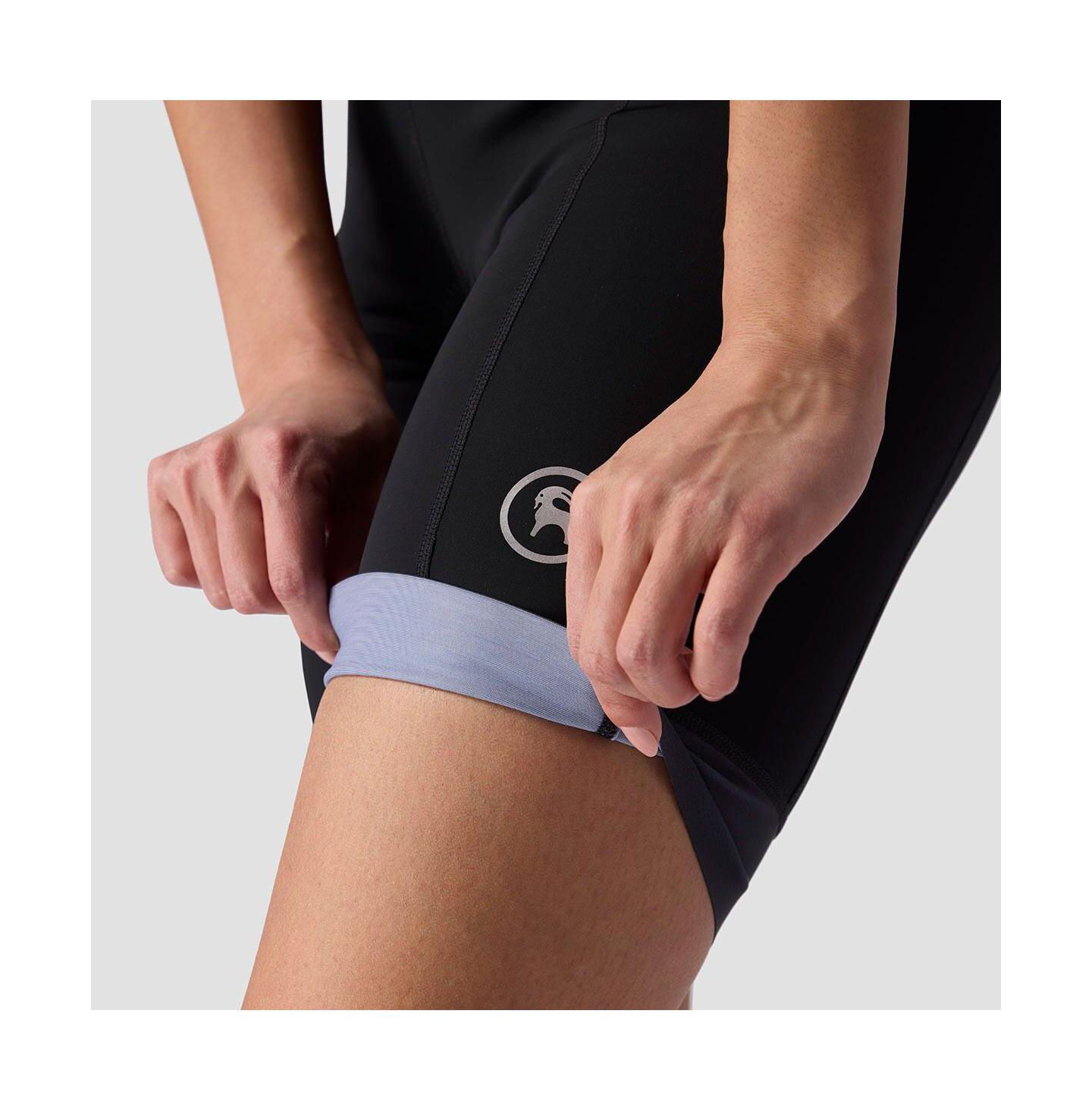 Женские шорты Backcountry Bike Bib Short Shorts Liners, цвет: Чёрный — фото 5