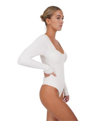 Women's Think Twice Long Sleeve Bodysuit