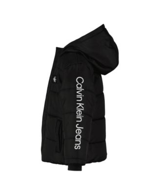 Baby Boys' CKJ Wordmark Puffer Jacket