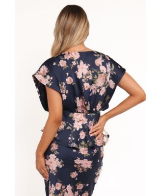 Women's Ricki Top - Navy Floral