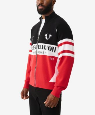 Men's Zip Raglan Sweater