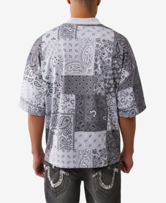 Men's Bandana Polo Shirt