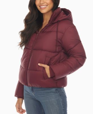 Women's Quilted Puffer Full Front Zipper Jacket