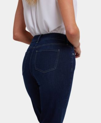 Petite High Rise Marilyn Straight Jeans