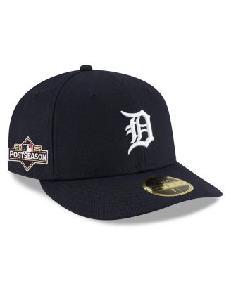 New Era - Men's Navy Detroit Tigers 2025 MLB Postseason Side Patch Low Profile 59FIFTY Fitted Hat