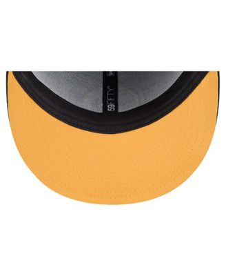 Men's Black Pittsburgh Steelers Soutache 59FIFTY Fitted Hat