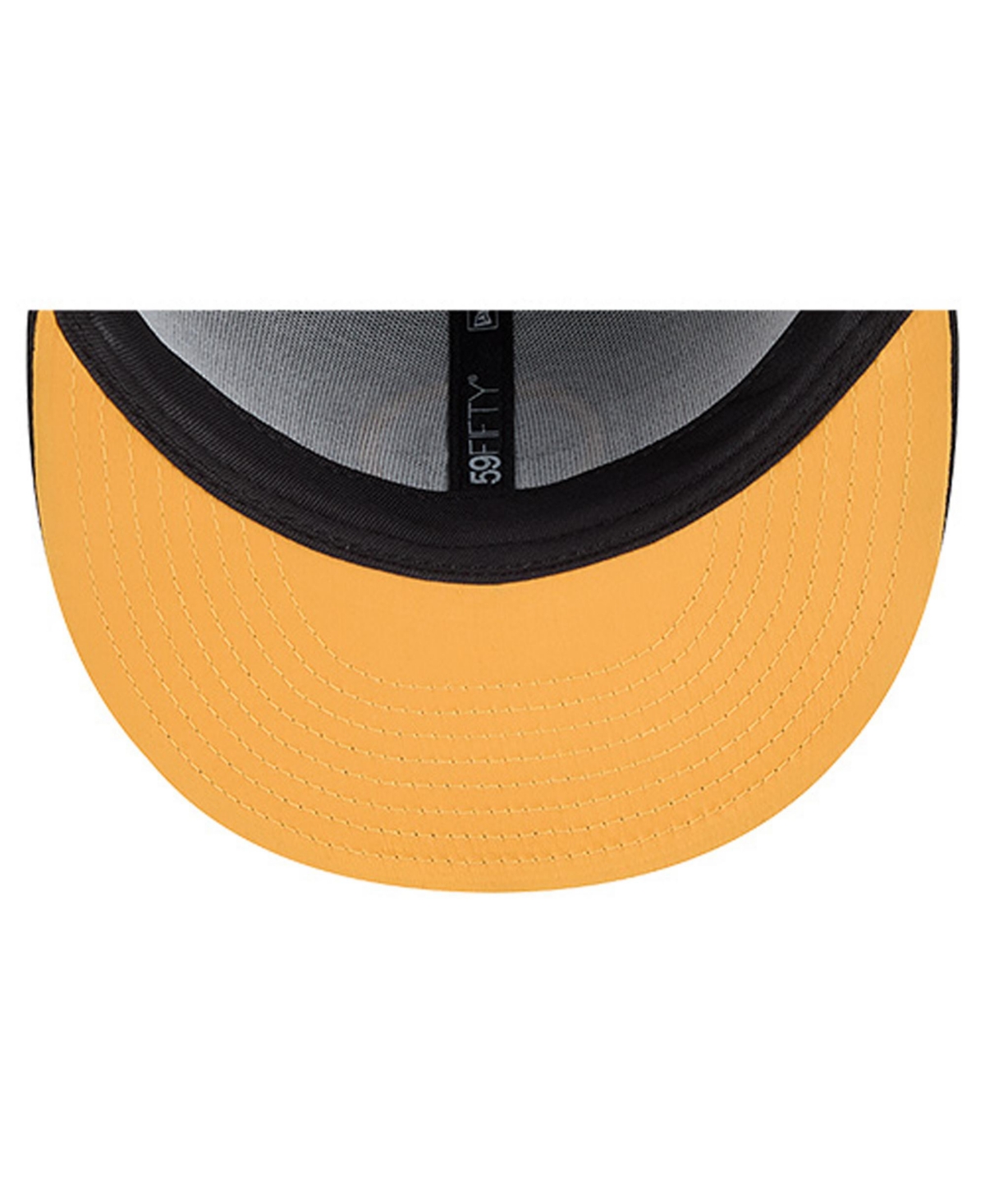 New Era Men's Black Pittsburgh Steelers Soutache 59FIFTY Fitted Hat