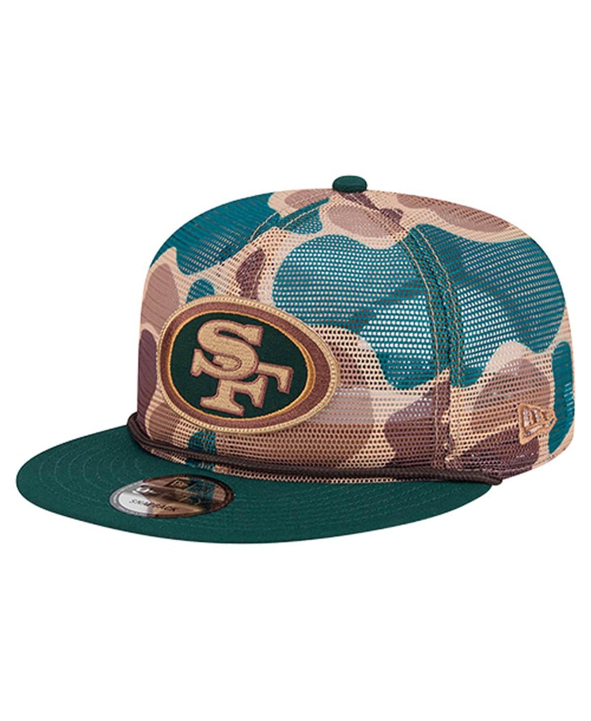 New Era Men's Camo San Francisco 49ers Duck Camo 9FIFTY Snapback Hat