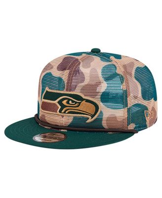 New Era - Men's Camo Seattle Seahawks Duck Camo 9FIFTY Snapback Hat