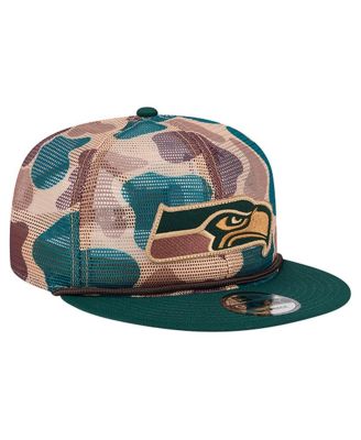 Men's Camo Seattle Seahawks Duck Camo 9FIFTY Snapback Hat