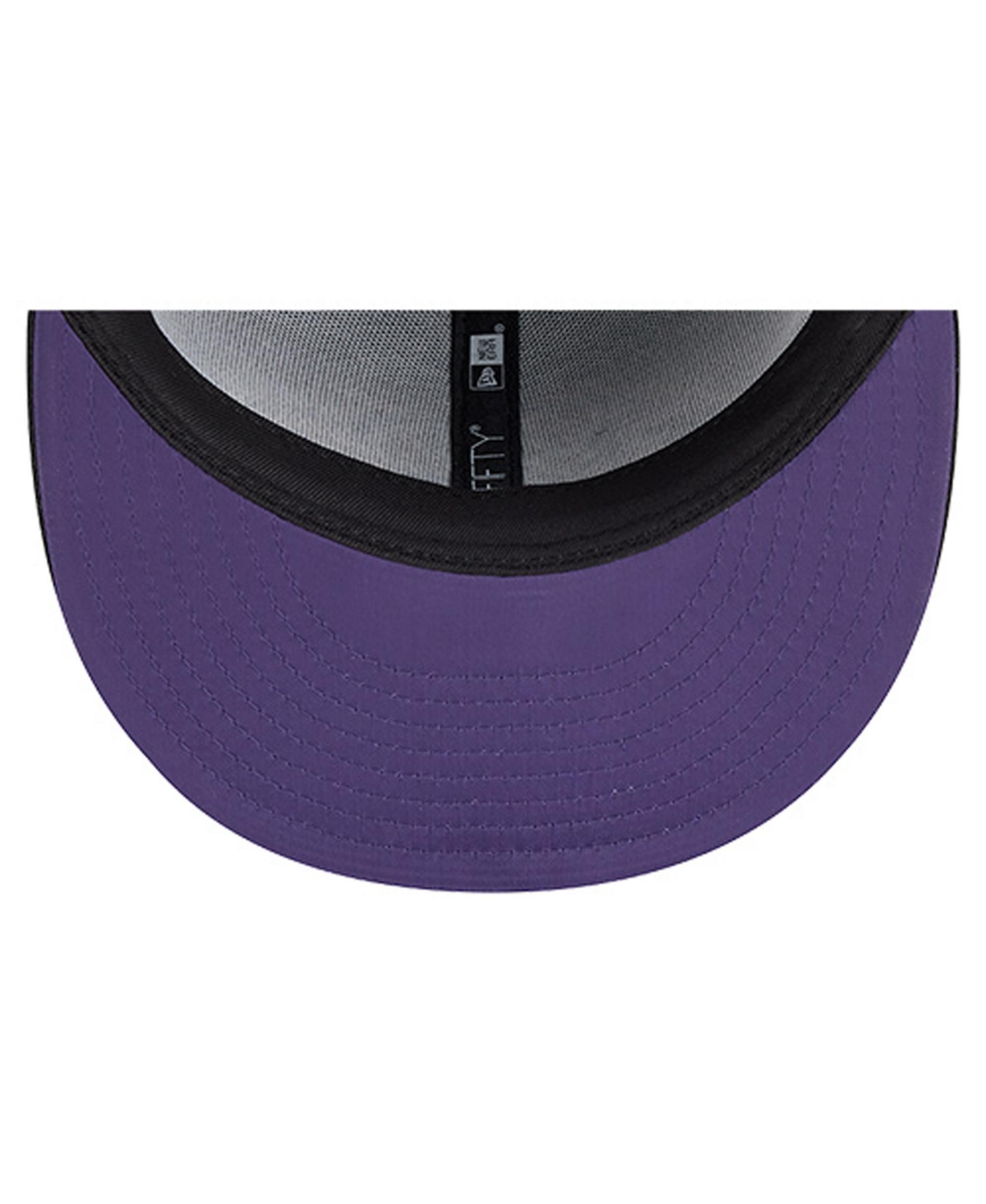 New Era Men's Black Baltimore Ravens Soutache 59FIFTY Fitted Hat