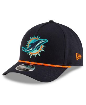 Men's Pitch Blue Miami Dolphins 2025 Rivalries Collection Sideline A-Frame 9FORTY Adjustable Hat
