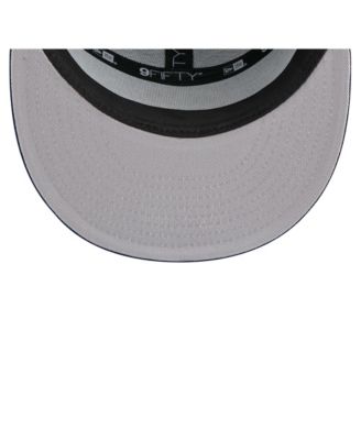 Men's Blue/Navy Minnesota Timberwolves Outdoor Split Panel 9FIFTY Snapback Hat