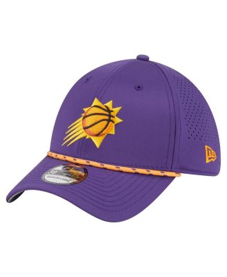 New Era - Men's Purple Phoenix Suns Featherweight Poly Rope Flex 39Thirty Hat