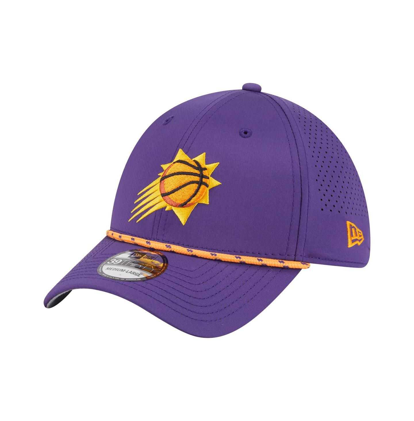 Мужская кепка New Era Purple Phoenix Suns Featherweight Poly Rope Flex 39Thirty Hat — фото 1