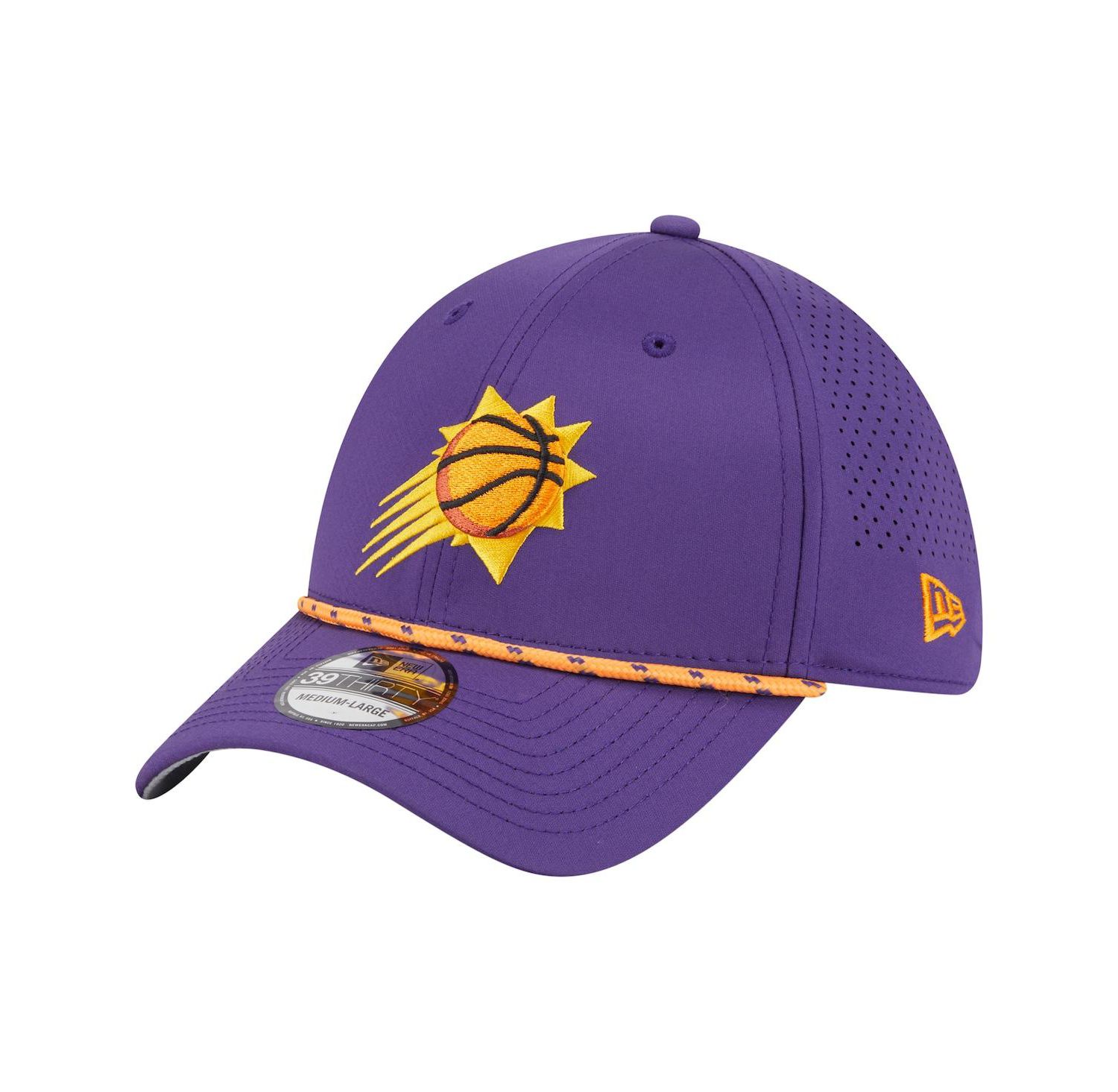 Men's Purple Phoenix Suns Featherweight Poly Rope Flex 39Thirty Hat