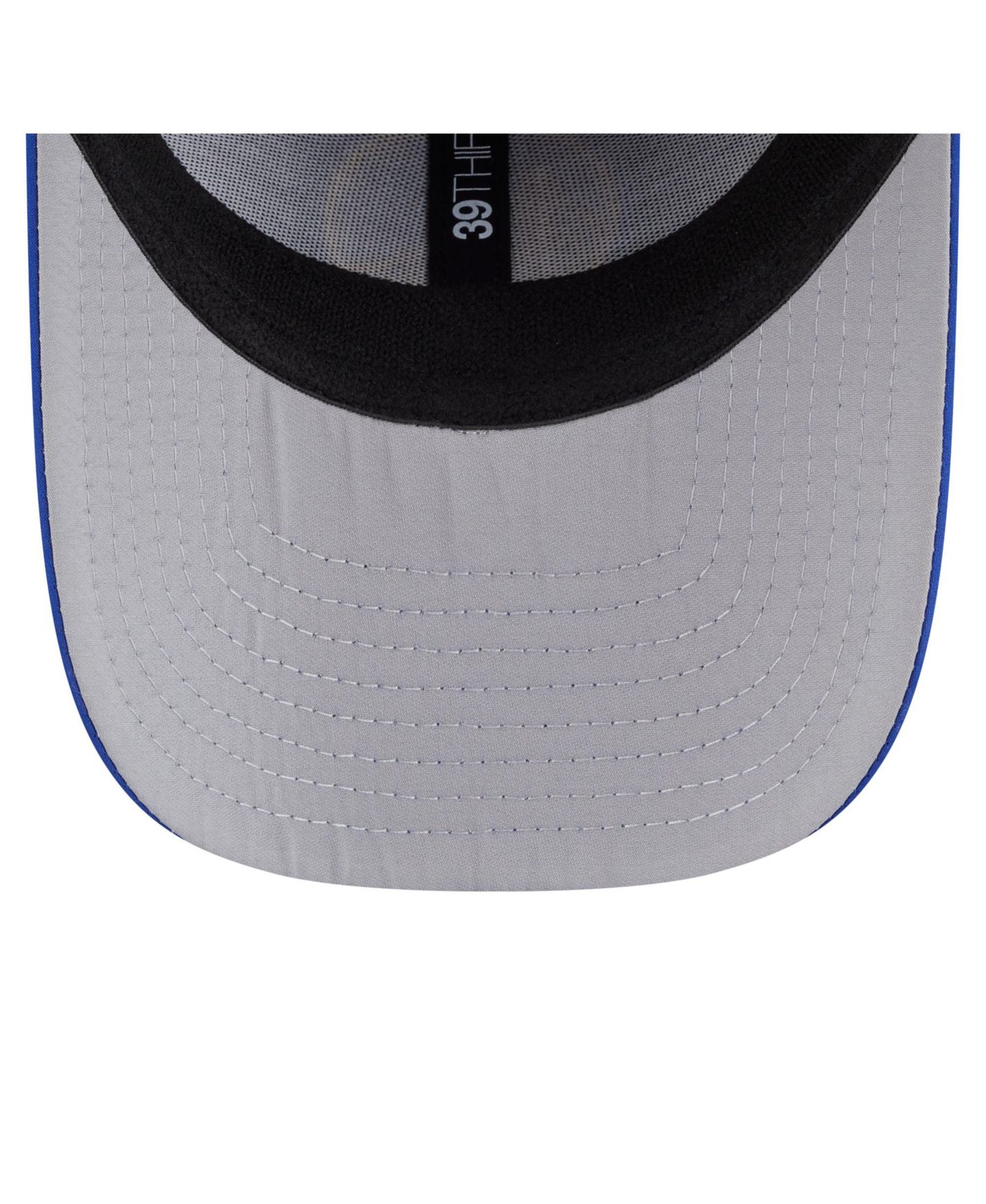 Мужская кепка New Era Royal Golden State Warriors Featherweight Poly Rope Flex 39Thirty Hat — фото 3