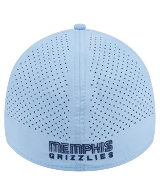 Men's Light Blue Memphis Grizzlies Featherweight Poly Rope Flex 39Thirty Hat