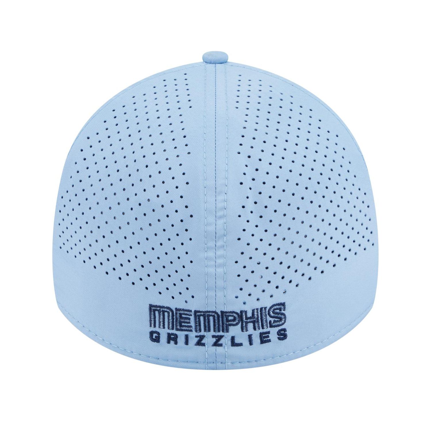 Men's Light Blue Memphis Grizzlies Featherweight Poly Rope Flex 39Thirty Hat