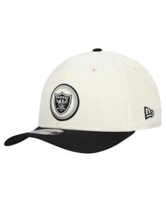 New Era - Men's Stone Las Vegas Raiders Loyal Corduroy 9SEVENTY Adjustable Hat