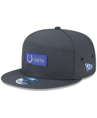 New Era - Men's Charcoal Indianapolis Colts 2025 Sideline Cold Weather Split Panel 9FIFTY Snapback Hat