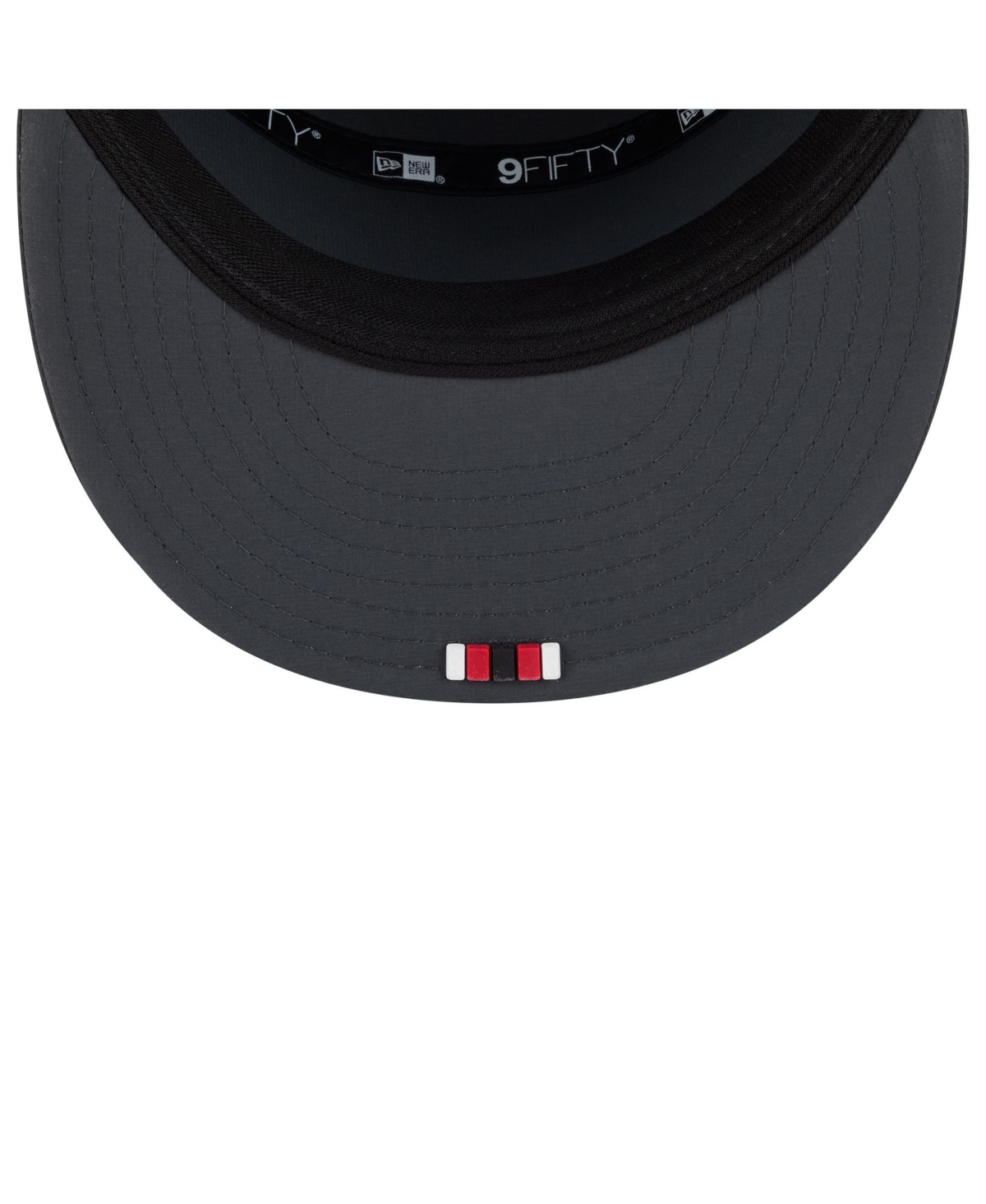 New Era Men's Charcoal San Francisco 49ers 2025 Sideline Cold Weather Split Panel 9FIFTY Snapback Hat