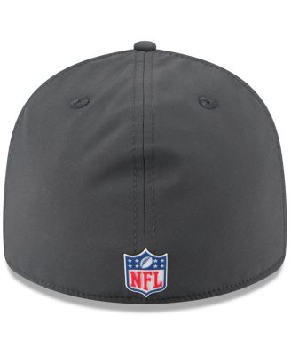 Men's Charcoal Philadelphia Eagles 2025 Sideline Cold Weather Retro Crown 59FIFTY Fitted Hat