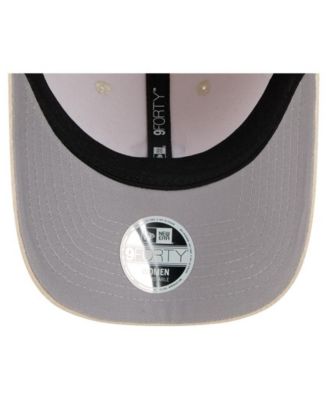 Women's Cream Kansas City Chiefs Comfy 9FORTY Adjustable Hat