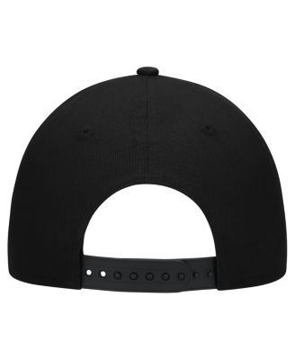 Women's Black New Orleans Saints Stardom A-Frame 9FORTY Adjustable Hat