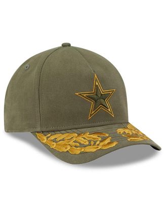 x Alpha Men's Industries Olive Dallas Cowboys A-Frame 9FORTY Adjustable Hat