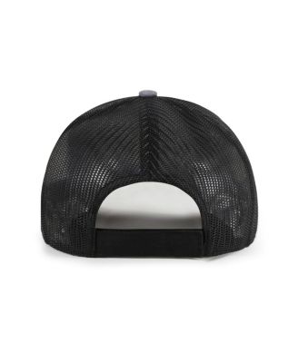 Men's Heather Charcoal New Orleans Saints Carbon Rope Trucker Adjustable Hat