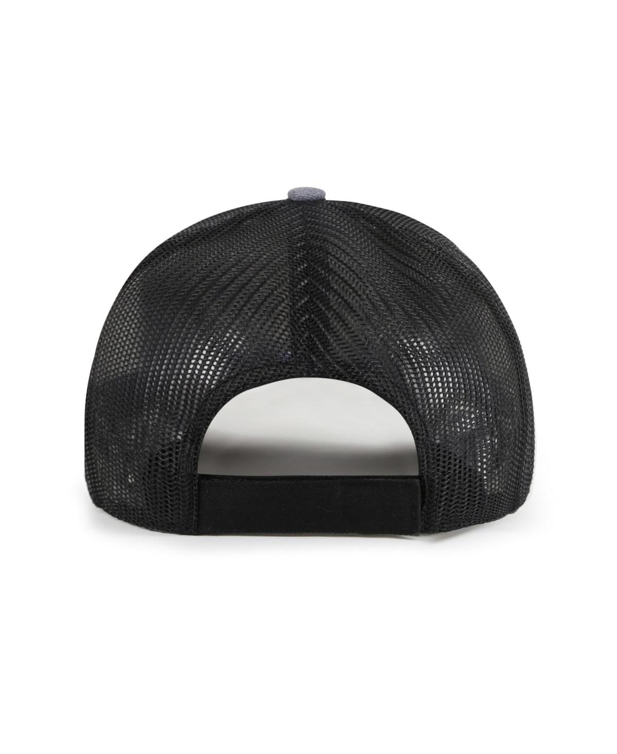 '47 Brand Men's Heather Charcoal New Orleans Saints Carbon Rope Trucker Adjustable Hat