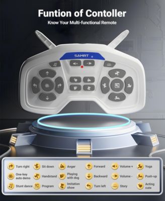 Smart Interactive Robot Dog Toy for Kids with Remote Control, Voice and Touch Features