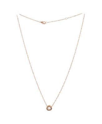 Trinity Diamond Pendant Necklace