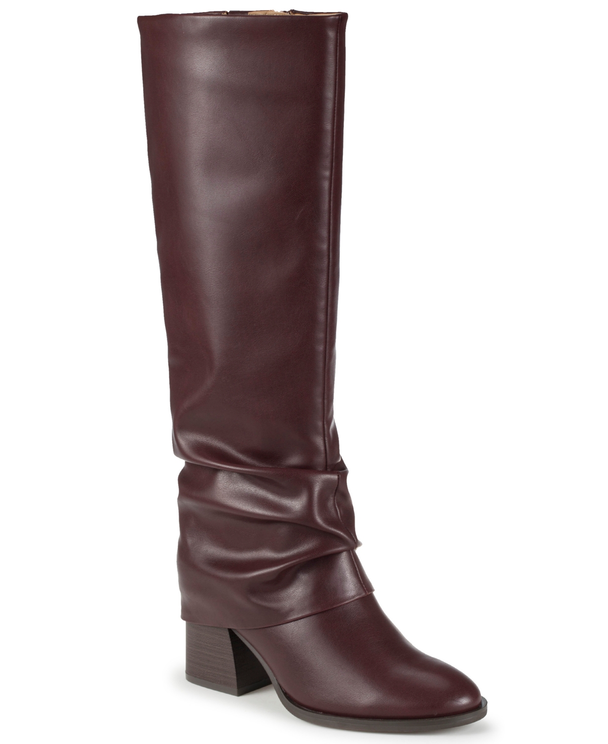 Baretraps Dia Wide Calf Tall Boot In Burgundy