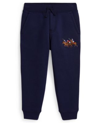 Polo Ralph Lauren - Boys 2-7 Triple-Pony Fleece Jogger Pants