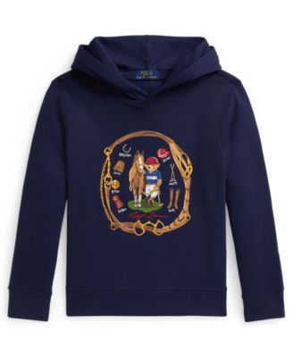 Polo Ralph Lauren - Boys 8-20 Polo Bear Fleece Long-Sleeve Hoodie