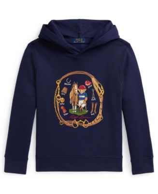 Polo Ralph Lauren Boys 8-20 Polo Bear Fleece Hoodie - Macy's