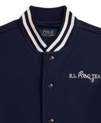 Boys 8-20 Triple-Pony Fleece Baseball Jacket