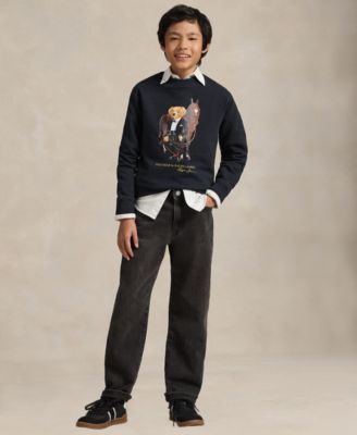 Boys 8-20 Lunar New Year Polo Bear Sweatshirt