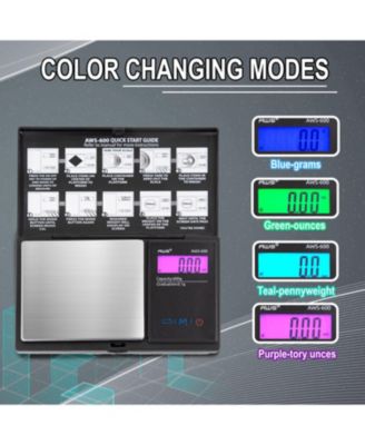 AWS 600g Digital Pocket Scales Series, 600g x 0.1g