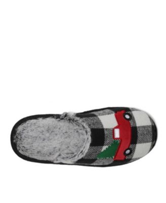 Cozyfoams Women's Holiday Novelty Scuff Slipper with Gift Bag