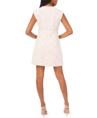 Women's Textured Cap Sleeve Dress