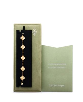 Vintage Alhambra 5 Motifs Bracelet