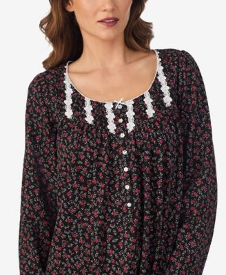 Women's Long Sleeve Short Nightgown