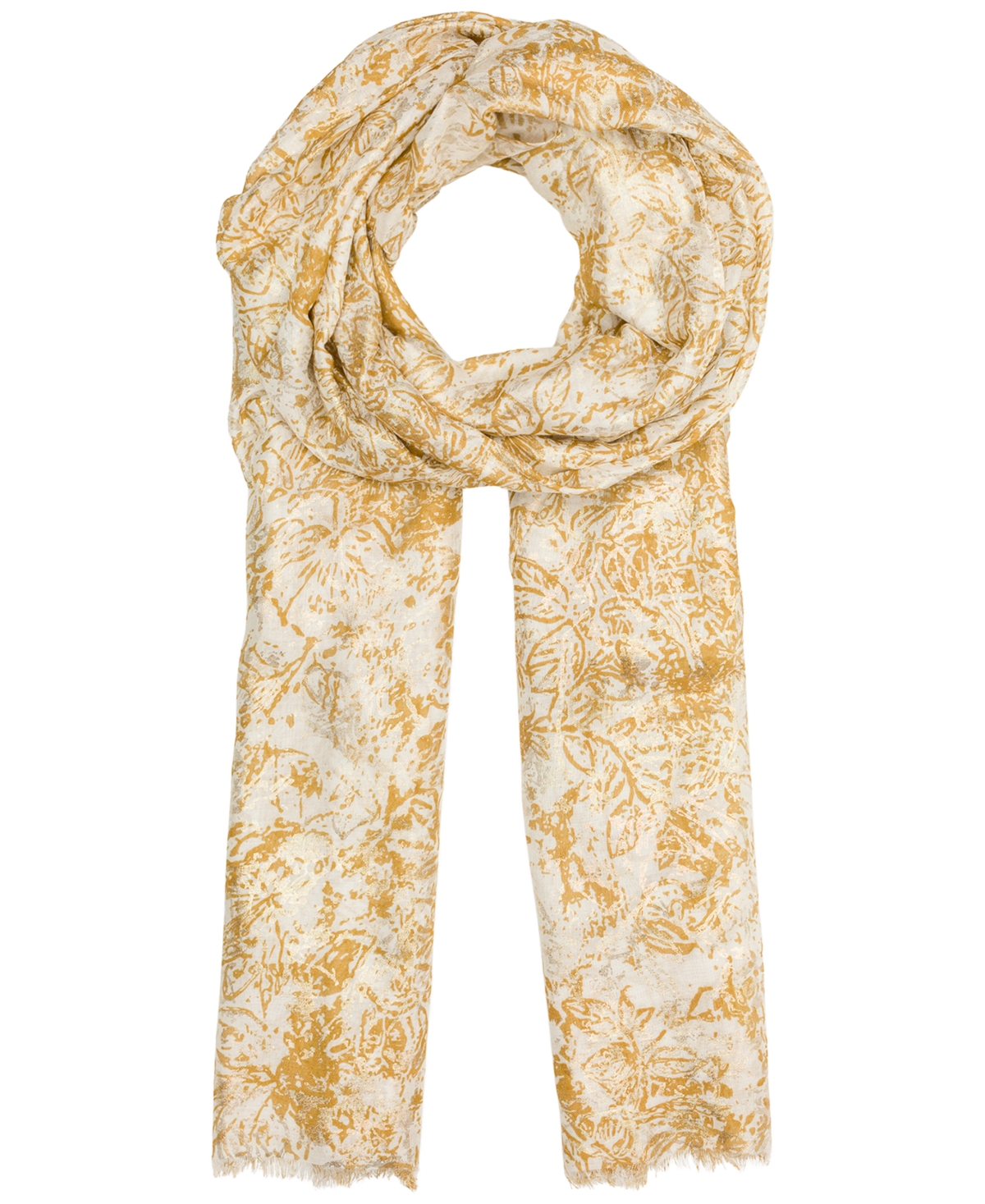 Patricia Nash Bark Leaves Scarf