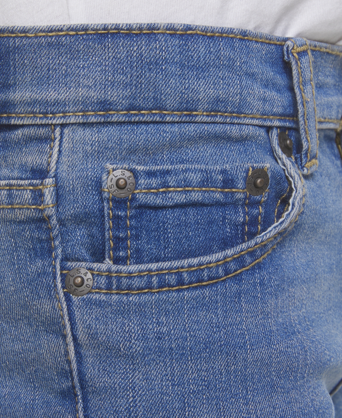 Levi's Girls 4t-6x Classic Bootcut Jeans In White